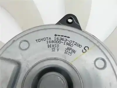Автозапчастина б/у електро вентилятор для toyota c-hr (x10) 2.0 hibrido посилання на oem iam 163630t200  168001960