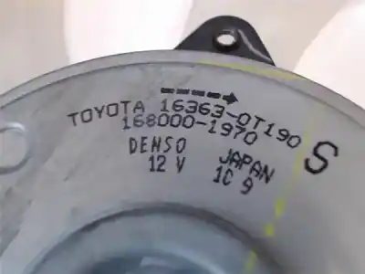 Автозапчастина б/у електро вентилятор для toyota c-hr (x10) 2.0 hibrido посилання на oem iam 163630t190  