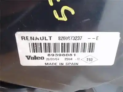 Second-hand car spare part right tailgate light for renault megane ii sedán (lm0/1_) 1.5 dci oem iam references 8200073237 5200073236 , renault | 6k5953050b , renault | 7700428055 , renault | 7700428054 , renault 89398081