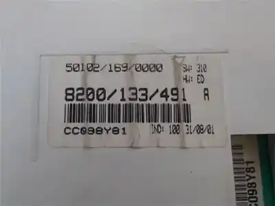 Автозапчастина б/у панель інструментів для renault kangoo express (fc0/1_) 1.2 (fc01. fc0a. fc0f) посилання на oem iam 8200133491  501021690000