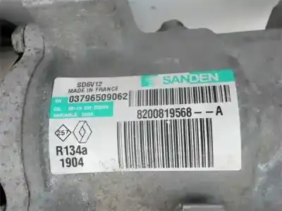 Second-hand car spare part air conditioning compressor for renault twingo ii (cn0_) 1.2 (cn0d) oem iam references 8200819568 8200365787 , renault | 8200600122 , dacia | 8200600122 , renault | 8200651251 , renault | 8200866437 , renault | 8200953359 , renault | 8200651251 , n 03796509062