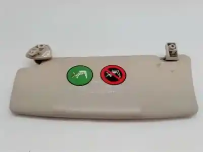 Second-hand car spare part right sunshade for lancia ypsilon (101) 1.2 16v platino oem iam references 735407871  