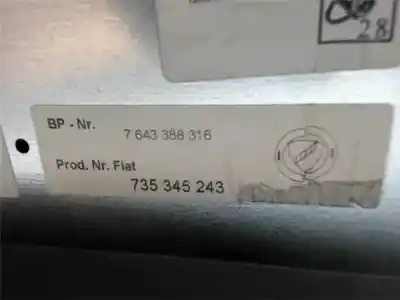 Second-hand car spare part audio system / radio cd for lancia ypsilon (101) 1.2 16v platino oem iam references 7643388316  735345243