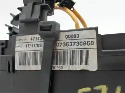 Second-hand car spare part indicator switch for lancia ypsilon (101) 1.2 16v platino oem iam references 07353730950  47143