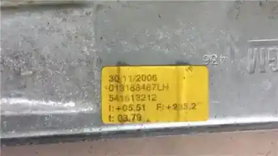 Second-hand car spare part driver left window regulator for opel corsa d 1.3 cdti oem iam references 013188487lh  541613212