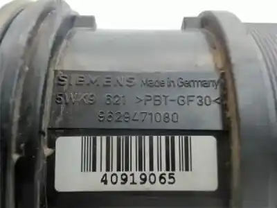 Second-hand car spare part flowmeter for peugeot partner combispace (5f) 2.0 hdi oem iam references 9629471080 19207s , peugeot | 19207s , citroën 