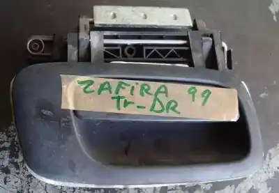 Автозапчасти б/у ЗАДНЯЯ ПРАВАЯ НАРУЖНАЯ РУЧКА за OPEL ZAFIRA A  ссылки OEM IAM 24443949  