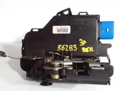 Peça sobressalente para automóvel em segunda mão motor de fechadura central dianteiro direito por volkswagen golf v (1k1) 1.9 tdi referências oem iam 3d1837016