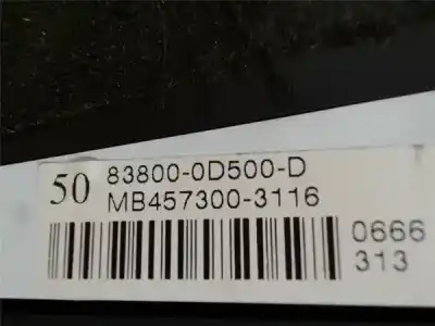 Автозапчасти б/у приборная доска за toyota yaris (ksp9/scp9/nlp9) 1.3 cat ссылки oem iam 838000d500d  mb4573003116