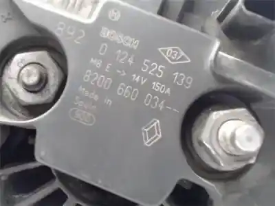 Автозапчастина б/у генератор для renault kangoo ii (f/kw0) 1.5 furgón compact comfort посилання на oem iam 8200660034  0124525139