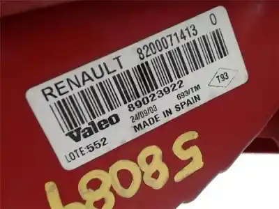 Автозапчасти б/у левый задний фонарь за renault clio ii fase ii (b/cb0) 1.5 dci diesel 65 cv / 48 kw ссылки oem iam 8200714130  80023922 Автозапчасти б/у левый задний фонарь за renault clio ii fase ii (b/cb0) 1.5 dci diesel 65 cv / 48 kw ссылки oem iam 8200714130  80023922