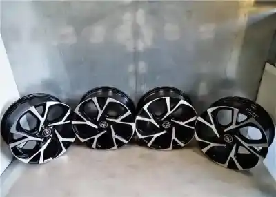 İkinci el araba yedek parçası tekerlek seti için toyota c-hr (x10) 2.0 hibrido oem iam referansları 42611f4040  