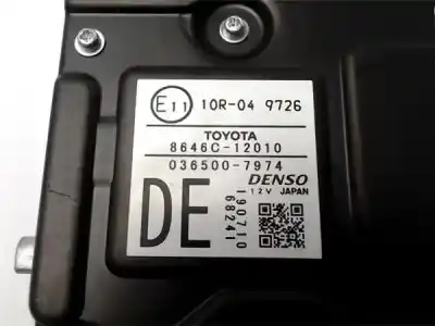 Second-hand car spare part camera for toyota corolla (e21) híbrido hybrid active oem iam references 8646c1210  035007974