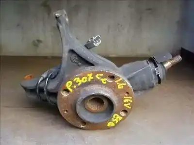Pièce détachée automobile d'occasion MOYEU DE ROUE AVANT GAUCHE pour PEUGEOT 307 CC (S1)  Références OEM IAM   