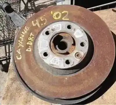 Piesă de schimb auto la mâna a doua Fuzeta dreapta fata pentru PORSCHE CAYENNE (9PA)  Referințe OEM IAM 95534115610  