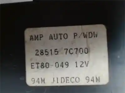 Tweedehands auto-onderdeel relais/zekeringenkastje voor nissan vanette cargo (hc23) 2.3 diesel oem iam-referenties 285157c700  et80049
