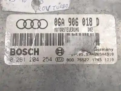 Second-hand car spare part ecu engine control for audi a3 (8l) 1.8 20v turbo oem iam references   