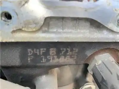 Автозапчастина б/у двигун комплект для renault clio ii fase i (b/cb0) 1.2 (b/cb0f b/cb0a b/cb10 b/cb1k b/cb2d b/cb2h) посилання на oem iam d4fb712  