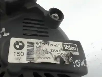 Piesă de schimb auto la mâna a doua alternator pentru bmw serie 1 berlina (e81/e87) 130i referințe oem iam 7797519  