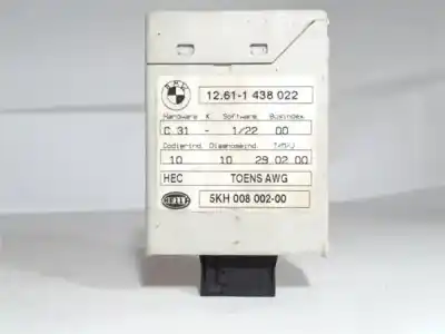 Pezzo di ricambio per auto di seconda mano SCATOLA RELÈ/FUSIBILI per BMW SERIE 3 BERLINA (E36)  Riferimenti OEM IAM 12611438022  5KH00800200