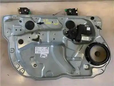 Second-hand car spare part driver left window regulator for volkswagen polo (9n3) 1.4 16v oem iam references 6y2959802  vw240ddls