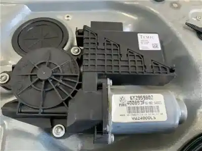 Second-hand car spare part driver left window regulator for volkswagen polo (9n3) 1.4 16v oem iam references 6y2959802  vw240ddls