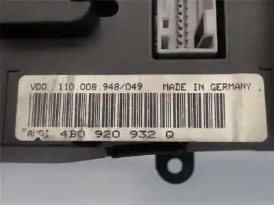 Peça sobressalente para automóvel em segunda mão quadrante por audi a6 berlina (4b2) a6 2.5 referências oem iam 4b0920932q  110008948/049