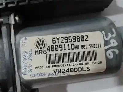 Gebrauchtes Autoersatzteil fensterheber vorne links zum volkswagen polo (9n3) 1.4 16v oem-iam-referenzen 6y2959802  vw240ddls