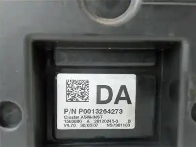 Peça sobressalente para automóvel em segunda mão quadrante por opel corsa d 1.3 cdti referências oem iam p0013264273  15636801303304b