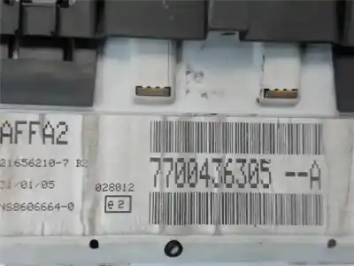 Автозапчасти б/у многофункциональный дисплей за renault kangoo express (fc0/1_) 1.9 dci 4x4 (fc0v) ссылки oem iam 7700436305  