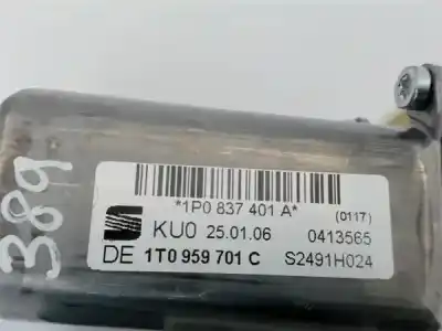Second-hand car spare part left front window motor for seat leon (1p1) leon (1p1) (2005 - 2012) oem iam references 1t0959701c  1k0959793h