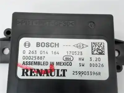 Second-hand car spare part electronic module for renault grand scenic iv 1.2 tce oem iam references 0263014164  