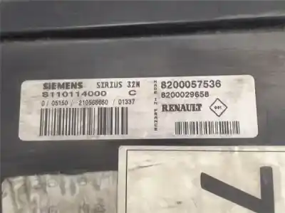 Автозапчастина б/у ебу контролер двигуна для renault scenic (ja..) 1.6 16v expression посилання на oem iam   
