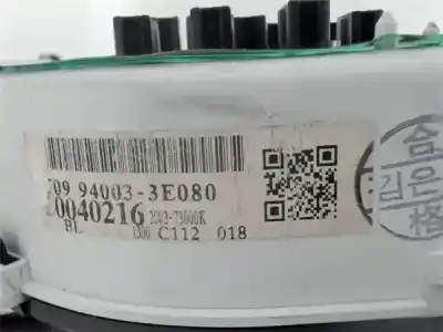Peça sobressalente para automóvel em segunda mão quadrante por kia sorento (bl) 2.5 crdi referências oem iam 940033e080  20040216