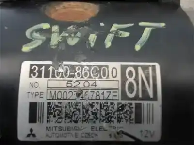 Автозапчасти б/у двигатель запускается за suzuki swift iii (sg) 1.5 ссылки oem iam 3110086g0  