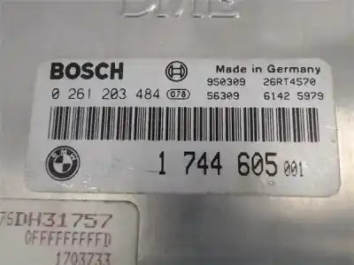 Second-hand car spare part ecu engine control for bmw serie 7 (e38) 4.0 v8 32v cat oem iam references   