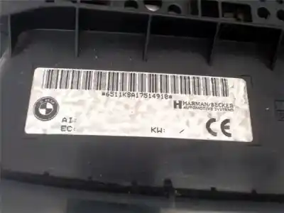 Second-hand car spare part multifunction display for bmw serie 7 (e65/e66) 4.4 v8 32v cat oem iam references 65826921572  