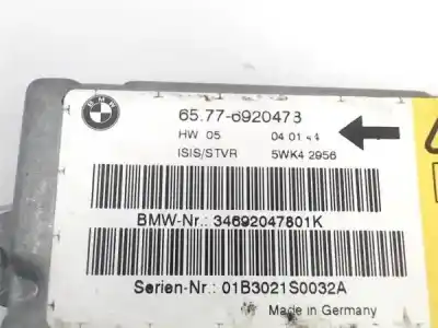 Peça sobressalente para automóvel em segunda mão sensor por bmw serie 7 (e65/e66) 4.4 v8 32v cat referências oem iam 65776920473  