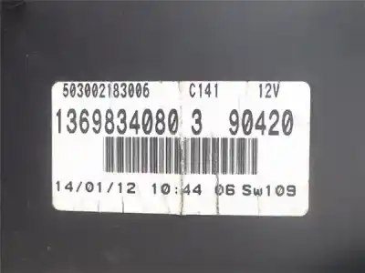 Автозапчастина б/у панель інструментів для fiat qubo (300) 1.3 active посилання на oem iam 13698340803  
