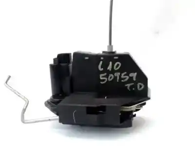 Peça sobressalente para automóvel em segunda mão fechadura da porta traseira direita por hyundai i10 (pa) 1.1 classic referências oem iam 814200x021