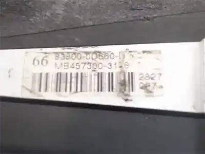 Second-hand car spare part dashboard for toyota yaris (ksp9/scp9/nlp9) 1.3 cat oem iam references 838000d660d  mb4573003176