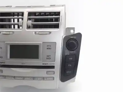 Second-hand car spare part audio system / radio cd for toyota yaris (ksp9/scp9/nlp9) 1.3 cat oem iam references cqts0570lc  