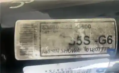 Автозапчастина б/у рульмова рейка для honda civic vi hatchback (eu_, ep_) 1.4 is (ep1) посилання на oem iam 53600553g600  