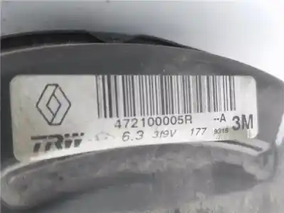 Second-hand car spare part brake servo for renault scenic iii (jz) 1.5 dynamique oem iam references 472100005r  472104219r Second-hand car spare part brake servo for renault scenic iii (jz) 1.5 dynamique oem iam references 472100005r  472104219r