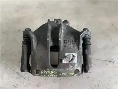 Peça sobressalente para automóvel em segunda mão pinça de travão dianteira esquerda por citroen c-elysee (dd_) 1.6 bluehdi 100 referências oem iam 1608690980
