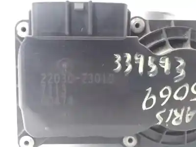 Автозапчастина б/у коробка метелика для toyota yaris (ksp9/scp9/nlp9) 1.3 cat посилання на oem iam 2203023010  7i1300474