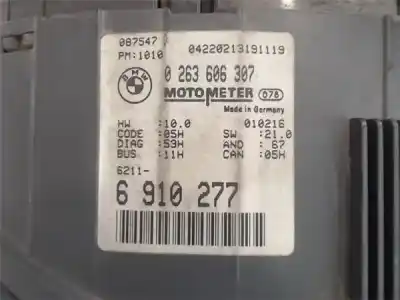 Peça sobressalente para automóvel em segunda mão quadrante por bmw serie 3 coupe (e46) 326 ci coupe referências oem iam 0263606307  