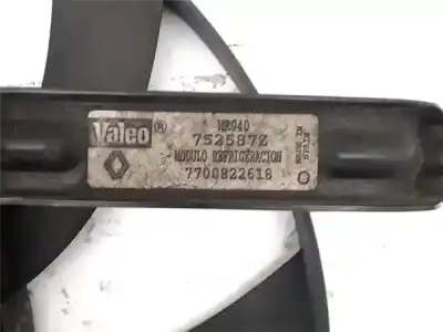 Автозапчастина б/у електро вентилятор для renault twingo i (c06_) 1.2 (c063, c064) посилання на oem iam 7700822618  752587z
