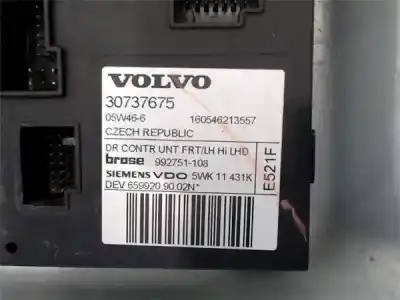 Автозапчастина б/у регулятор вікна передній лівий для volvo v50 familiar 2.0 d посилання на oem iam 30737675  