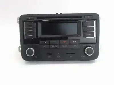 Second-hand car spare part audio system / radio cd for volkswagen polo v (6r1, 6c1) 1.2 tsi oem iam references 6q0051228c